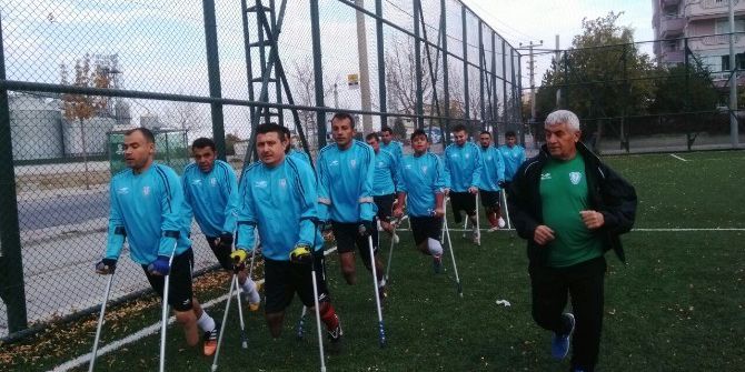 Ampute Futbol Takımı, Kayseri’den Galibiyetle Dönmek İstiyor