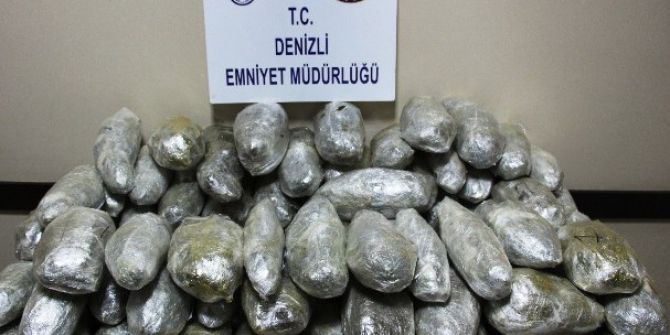 Denizli’de Uyuşturucu Operasyonuna 6 Tutuklama