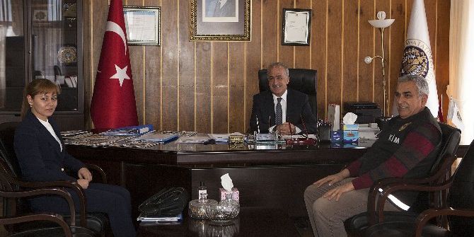 Rektör Çomaklı’ya Tebrik Ziyaretleri Sürüyor