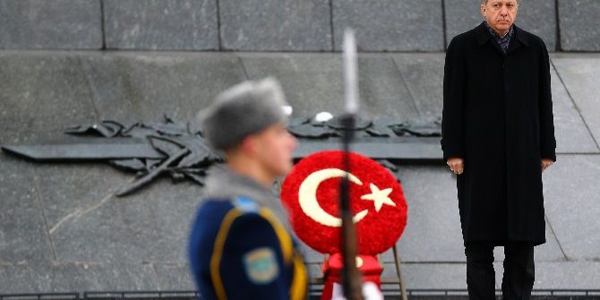 Cumhurbaşkanı Erdoğan, Belarus’ta Zafer Anıtına Çelenk Bıraktı
