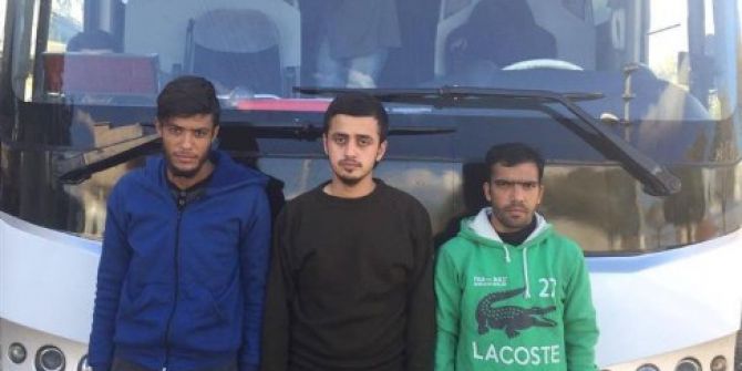 Edirne’de 60 Kaçak Göçmen Ve 4 Organizatör Yakalandı