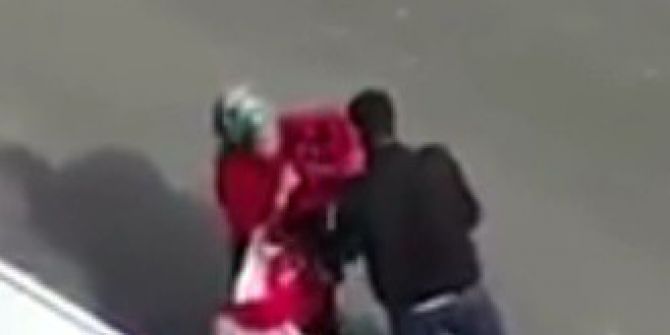 Elazığ’da Skandal Görüntü