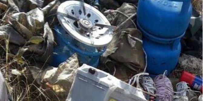 Derik’te Pkk’ya Ait Sığınak Bulundu