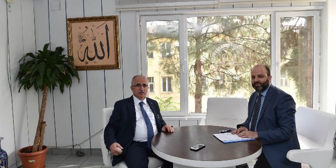 Vali Tuna’dan İl Müftüsü İhsan Açık’a Ziyaret