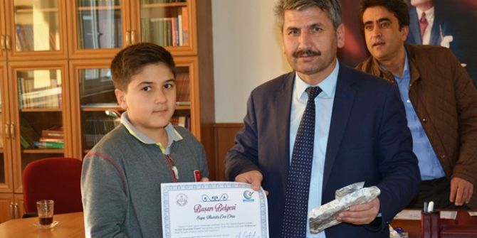 Teog’da Bahçeşehir Ortaokulu Birinci Oldu