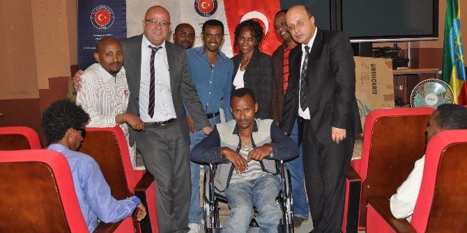 Tika’dan Mekele Üniversitesi’nde Bulunan Engelli Öğrencilere Destek