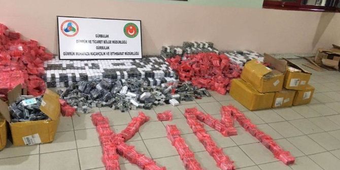 Ağrı’da Kaçak Telefon Operasyonu