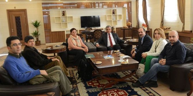 Vali Özefe, İfad Heyetini Kabul Etti