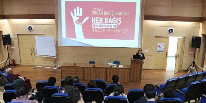 Beü’den "Organ Bağışı Bir Yaşam Bağışıdır" Konulu Konferans