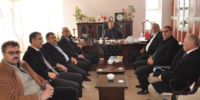 Bulanık Stk Temsilcilerinden Milli Eğitim Müdürüne Anlamlı Ziyaretler