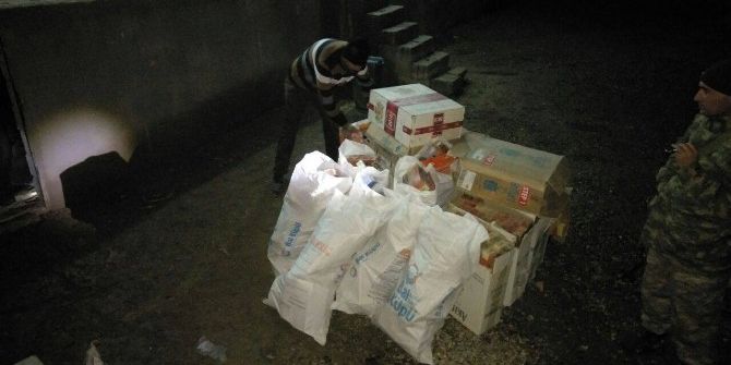 Başkale´de 180 Bin Paket Kaçak Sigara Ele Geçirildi