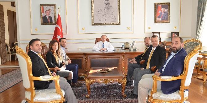 Çorlu Gazeteciler Derneği’nden Tekirdağ Valisi Ceylan’a Ziyaret