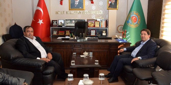 Başkan Yazgı’dan Ziraat Odası Başkanı Emin Koçak’a Ziyaret