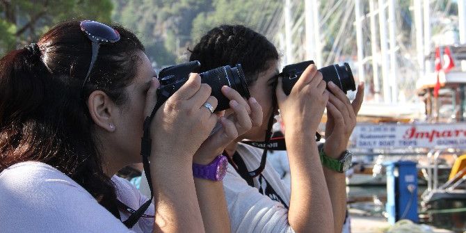 Engelli Öğrenciler ’Gülümse Çekiyorum’ Dedi