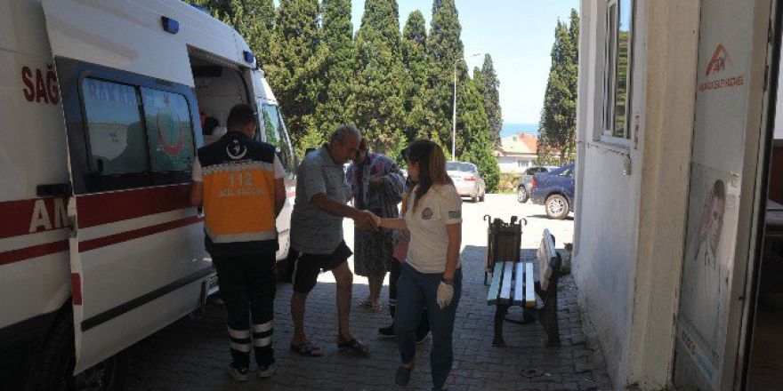 Kaya Dibinde Serinleyen 1 Kişi Yaralandı