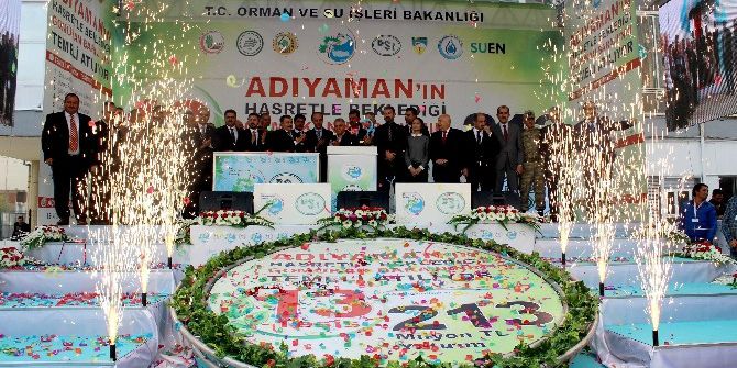 Bakan Eroğlu Adıyaman’daki 8 Tesisin Temelini Attı, 5 Tesisin Açılışını Gerçekleştirdi