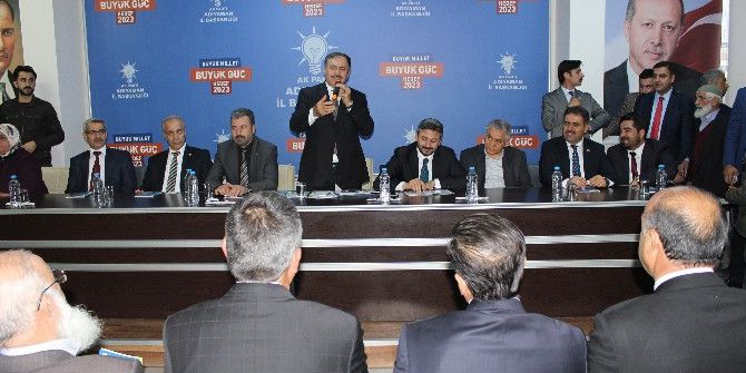Bakan Eroğlu Adıyaman’a Yatırımlar Devam Edecek