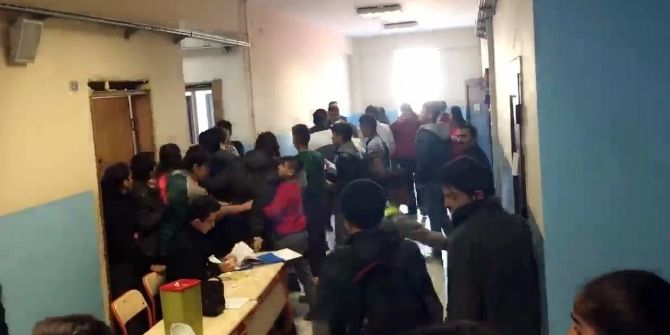 Öğretmenle, Sağlık Personeli Arasında Gerginlik