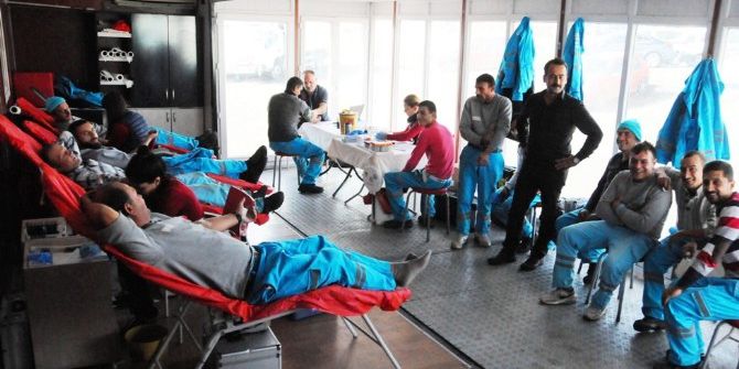 Süleymanpaşa Belediyesi Temizlik Görevlilerinden Kan Bağışına Destek