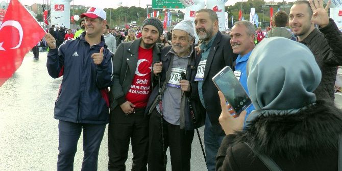 Kahramanlar Koşusu’nda 80’lik Sporcular Gençlere Taş Çıkardı