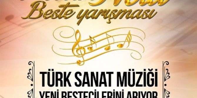 2. Altın Nota Beste Yarışması Başvuruları Başladı