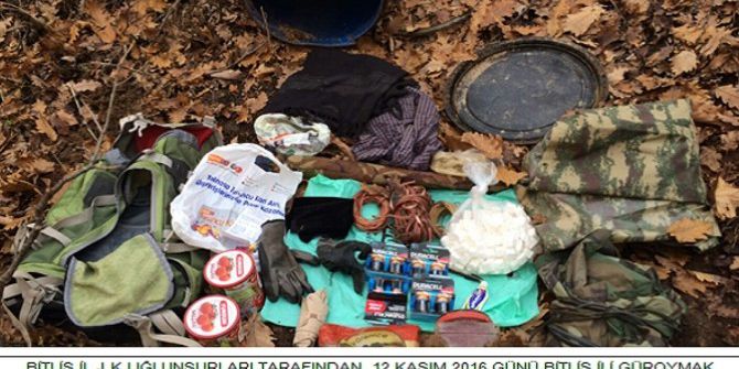 Güroymak’ta 100 Kilogram Patlayıcı İmha Edildi