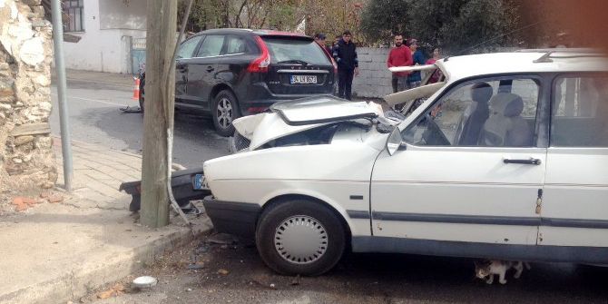 Bayır’da Kaza: 4 Yaralı