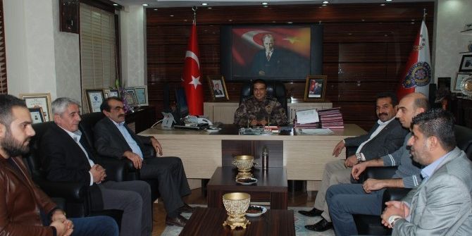 Agc Başkanı Alper’den Dişkaya Emniyet Müdürüne Ziyaret