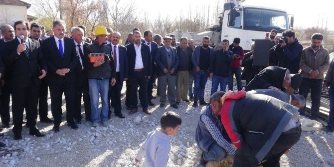 Doğanşehir’de Cemevi Temeli Atıldı
