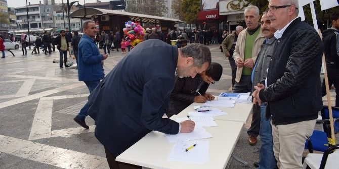 Başkanlık Sistemine Destek Kampanyası Yoğun İlgi Gördü