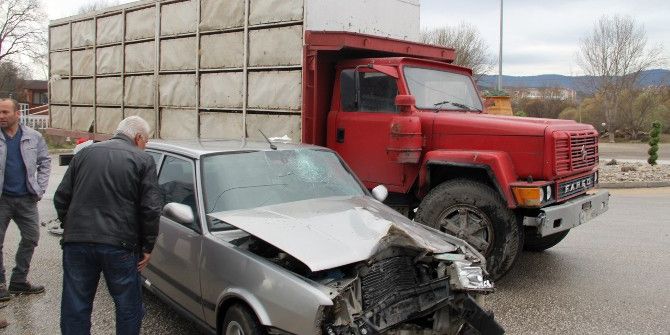 Bolu’da Trafik Kazası: 1 Yaralı