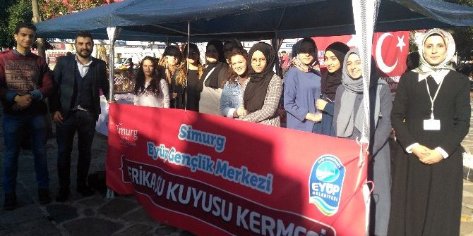 Eyüplü Öğrencilerden Afrika’ya Su Kuyusu