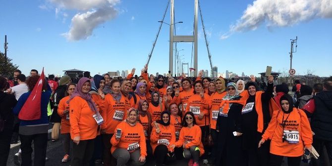 Ak Kadınlar, 15 Temmuz Şehitleri İçin Koştu