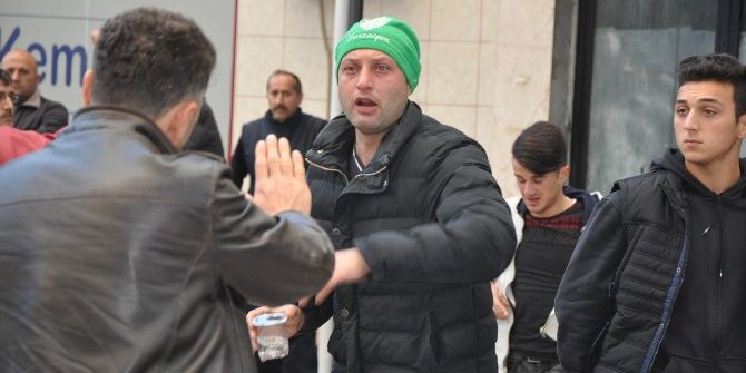 Taraftar Hakem Odasına Girmek İstedi, Polis Müdahale Etti