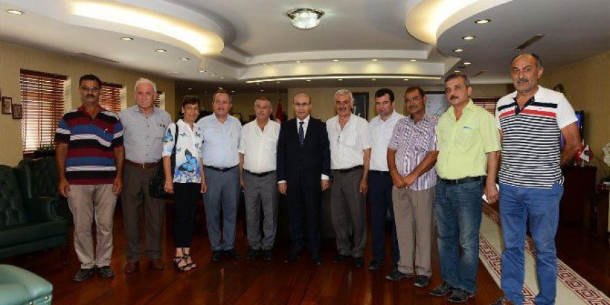 Muhtarlar Vali Demirtaş’ı Ziyaret Etti