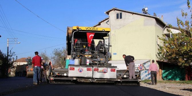 Bafra Asfaltlanıyor