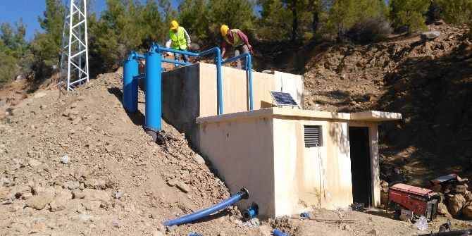 Meski, Aydıncık’ta Mahalleleri Suya Kavuşturuyor