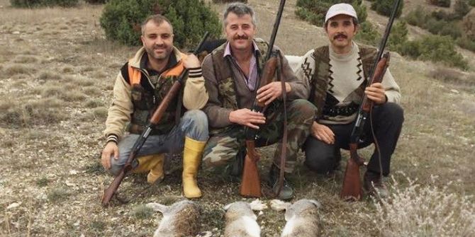 Hisarcık’ta Tavşan Bereketi