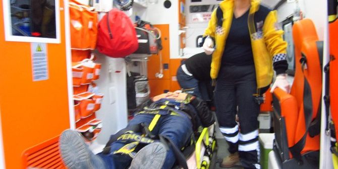 Bilecik’te Trafik Kazası,1 Yaralı