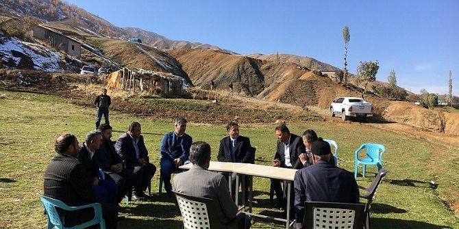 Mutki Kaymakamı Kılıç’tan Köy Ziyaretleri