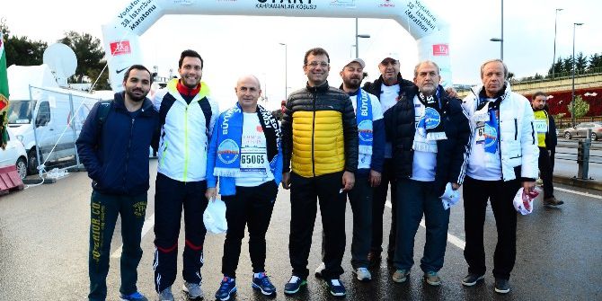Başkan İmamoğlu, Maratonda Omurilik Felçlileri İçin Koştu