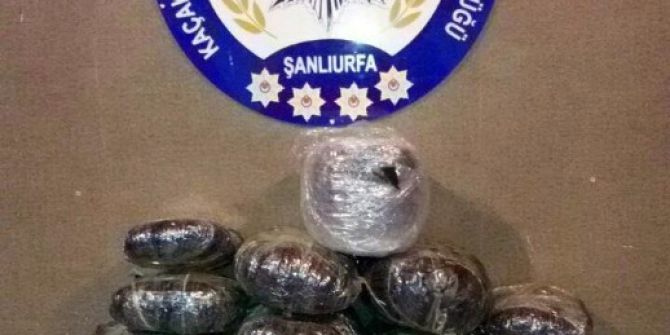 Otomobilin Bagajından 91 Kilo Esrar Çıktı