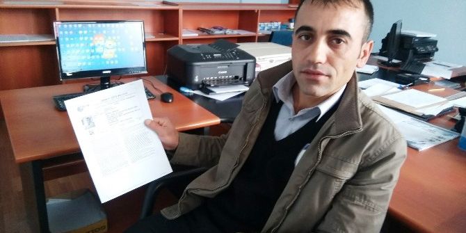 Hisarcık’ta Ösym’ye Tepki