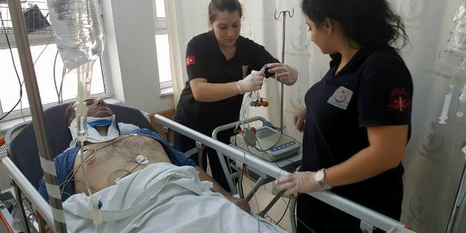 Yangında Yaralanan İtfaiyeci Taburcu Oldu