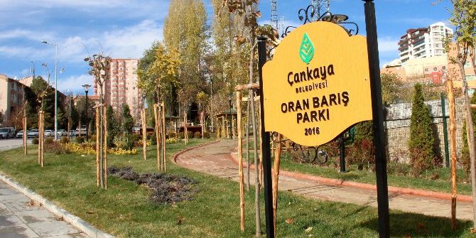 Kasım’da Çankaya’ya 4 Yeni Park Daha Geliyor