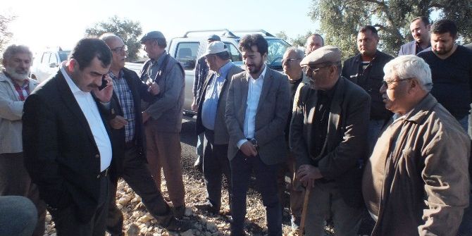 Ak Parti’li Erdem Akyeniköylülerin Sorununu Dinledi