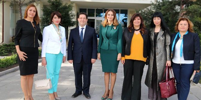 Azerbaycan Milletvekili Ganira Pashayeva’dan Başkan Yazgı’ya Ziyaret