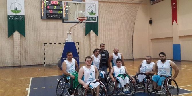 Osmangazi Belediyespor Potada Engel Tanımadı