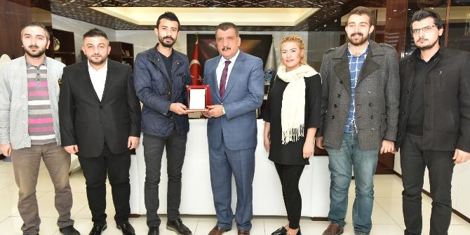 Ak Partili Gençlerden Başkan Gürkan’a Ziyaret