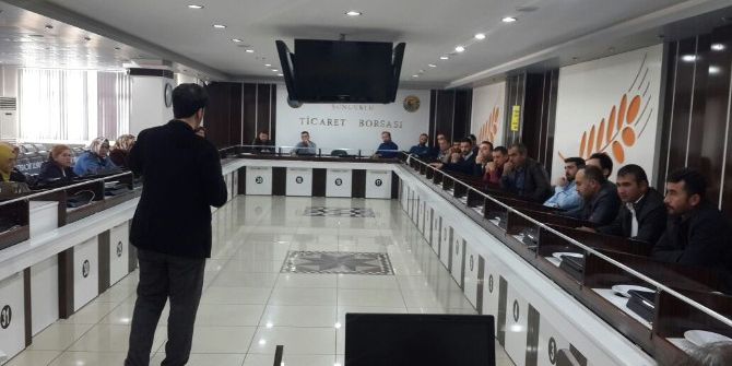 Sungurlu Ticaret Borsası’ndan Girişimcilere Eğitim